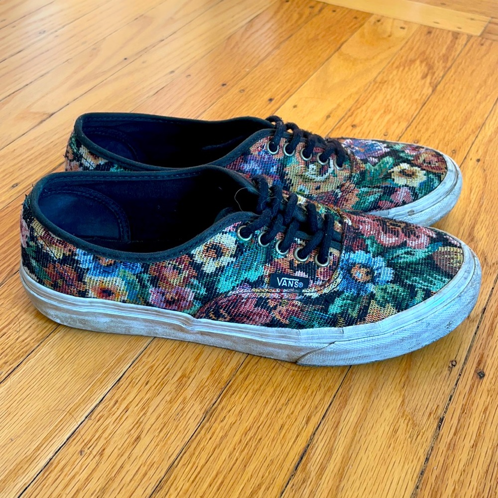 Floral Classic Vans